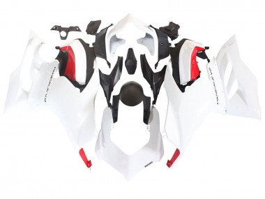Ducati Panigale V2 Motorrad Verkleidung 2020-2024 - Weiss Rot Matt Schwarz