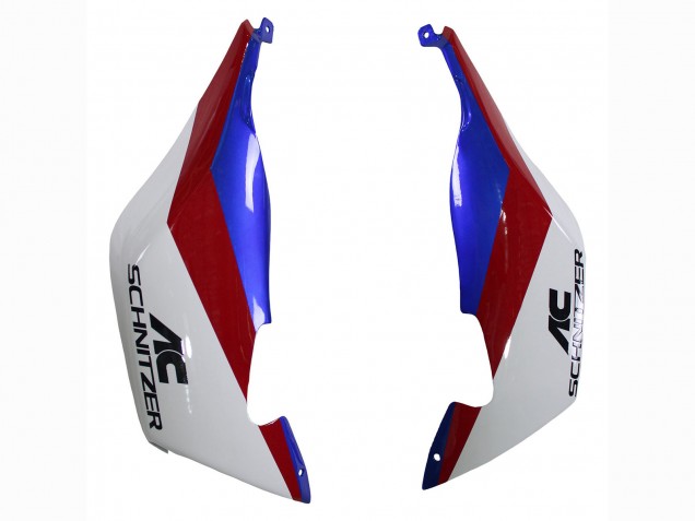 BMW K1200S Abs Verkleidungen 2005-2010 - Weiss Rot Blau