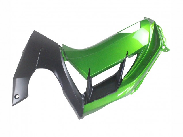BMW K1200S Motorrad Verkleidung 2005-2010 - Grun Matt Schwarz