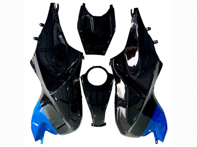 BMW K1200S Motorrad Verkleidung 2005-2010 - Silber Blau Schwarz