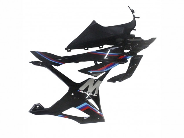 BMW S1000RR Motorrad Verkleidung 2023-2024 - Schwarz Blau Rot