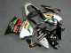 Kawasaki ZX6R Motorrad Verkleidung 2000-2002 - Weiss Rot Gelb Grun Glanzendes Schwarz Stern EuroBet
