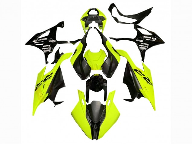 BMW S1000RR Motorrad Verkleidung 2019-2022 - Limetten Grun Schwarz