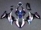 BMW S1000RR Motorrad Verkleidung 2019-2022 - Blau Weiss Rot