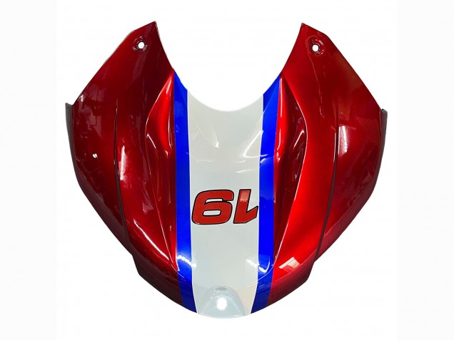 BMW S1000RR Motorrad Verkleidung 2015-2016 - Weiss Rot Blau Schwarz
