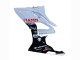BMW S1000RR Motorrad Verkleidung 2015-2016 - Weiss Glanzendes Schwarz Fiamm