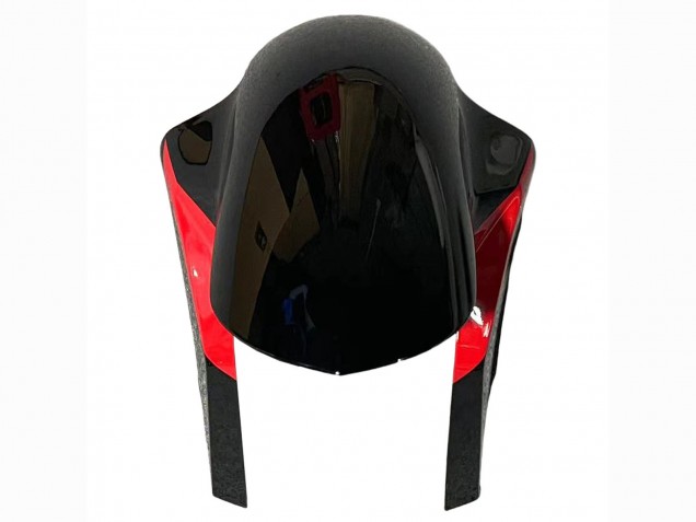 BMW S1000RR Motorrad Verkleidung 2009-2014 - Rot Glanzendes Schwarz