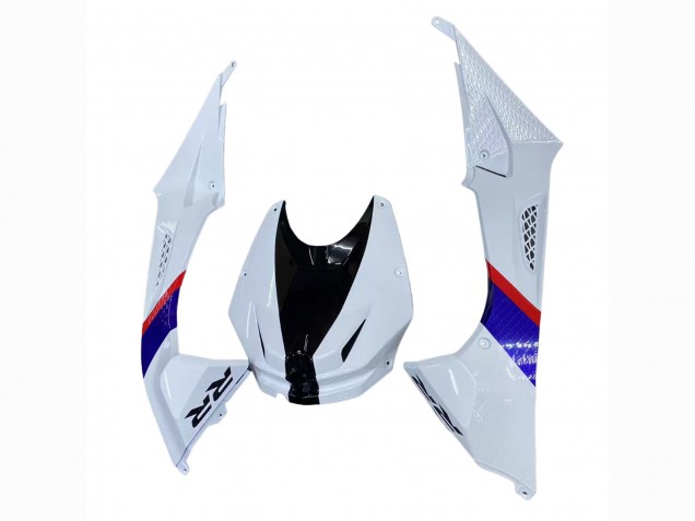 BMW S1000RR Motorrad Verkleidung 2009-2014 - Weiss Rot Blau Schwarz Tyco