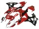 BMW S1000RR Motorrad Verkleidung 2009-2014 - Rot Weiss Glanzendes Schwarz