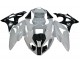 BMW S1000RR Motorrad Verkleidung 2009-2014 - Weiss Glanzendes Schwarz