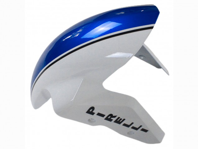 BMW S1000RR Motorrad Verkleidung 2009-2014 - Weiss Blau Glanzendes Schwarz Castrol