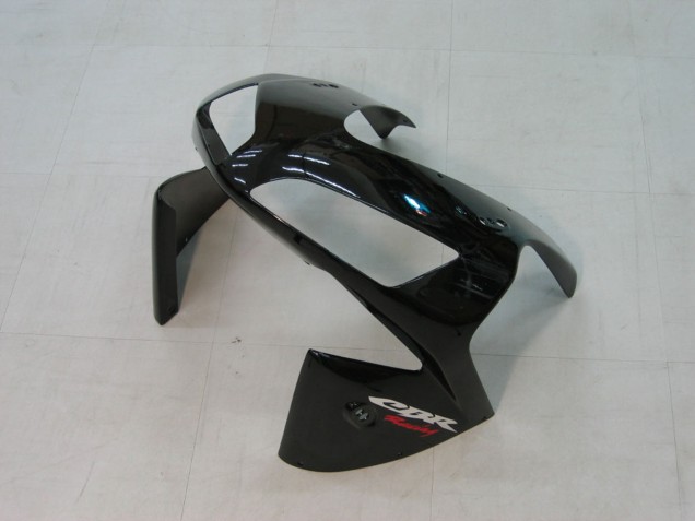 Honda CBR600RR Motorrad Verkleidung 2003-2004 - Glanzendes Schwarz Rot Aufkleber