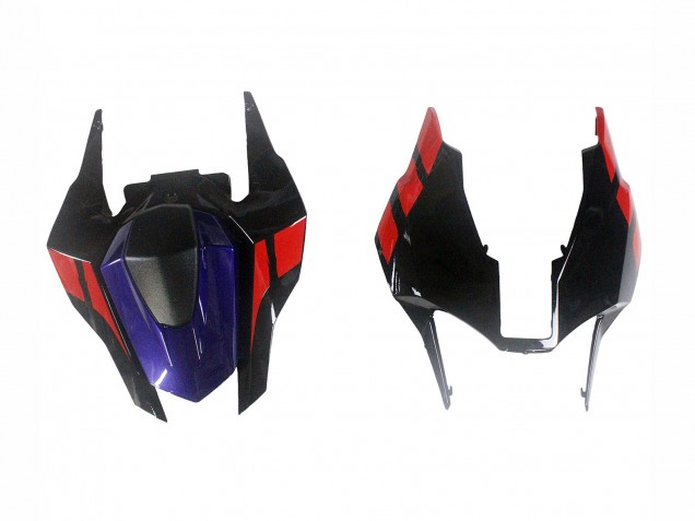 Honda CBR1000RR Motorrad Verkleidung 2017-2023 - Rot Blau Glanzendes Schwarz