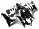 Honda CBR600RR Motorrad Verkleidung Kit 2007-2008 - Silber Glanzendes Schwarz