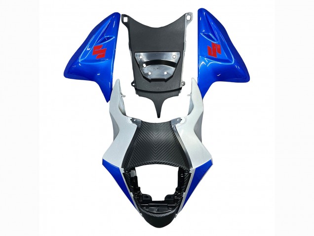 Suzuki GSXR 600 / GSXR 750 Motorrad Verkleidung 2011-2024 - Blau Silber Ecstar
