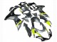 Suzuki GSXR 600 / GSXR 750 Motorrad Verkleidung 2011-2024 - Silber Gelb Schwarz