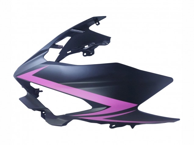 Kawasaki Ninja 400 Motorrad Verkleidung 2018-2024 - Matt Schwarz Rosa