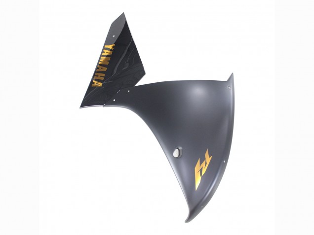 Yamaha YZF 1000 R1 Motorrad Verkleidung 2012-2014 - Matt Schwarz Gold Aufkleber
