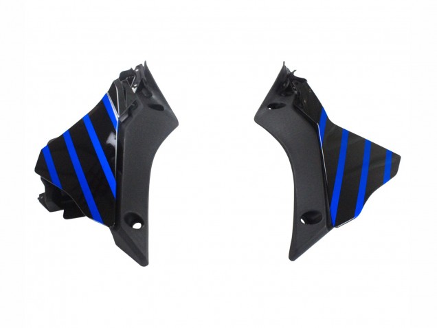 Yamaha YZF 1000 R1 Motorrad Verkleidung 2015-2019 - Blau Matt Schwarz Grun Monster ENEOS