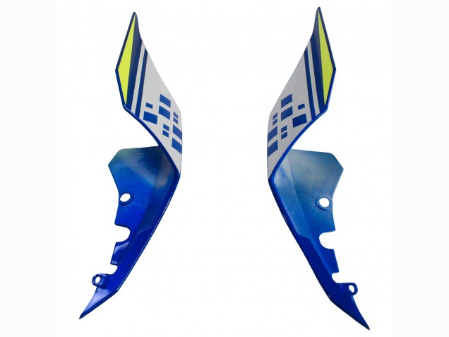 Yamaha YZF 1000 R1 Motorrad Verkleidung 2020-2025 - Weiss Blau Neon Gelb Glanzendes Schwarz