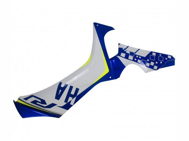 Yamaha YZF 1000 R1 Motorrad Verkleidung 2020-2025 - Weiss Blau Neon Gelb Glanzendes Schwarz
