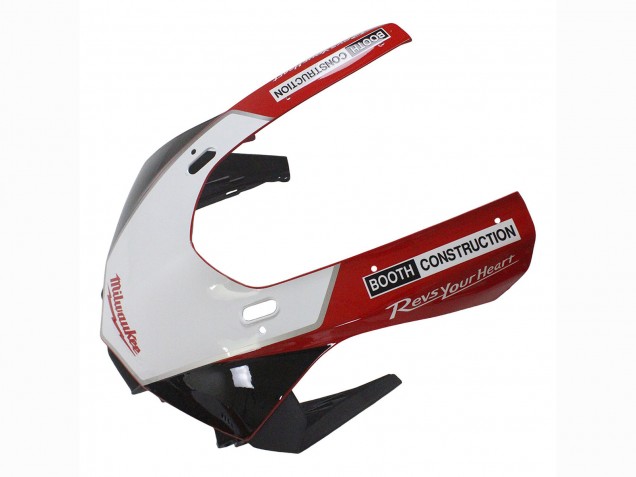 Yamaha YZF 1000 R1 Motorrad Verkleidung 2020-2025 - Weiss Rot Schwarz Milwaukee