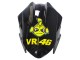 Kawasaki EX300 Motorrad Verkleidung 2013-2024 - Glanzendes Schwarz Gelb Rot Grun Blau Weiss