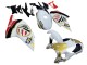 Aprilia RS125 Motorrad Verkleidung 2000-2005 - Weiss Gelb Rot
