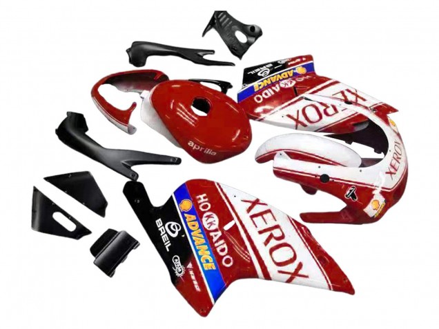 Aprilia RS125 Motorrad Verkleidung 2000-2005 - Weiss Rot Gelb Blau Xerox