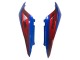 Aprilia RS125 Motorrad Verkleidung 2006-2011 - Blau Rot