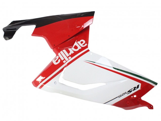 Aprilia RS125 Motorrad Verkleidung 2006-2011 - Weiss Rot Schwarz