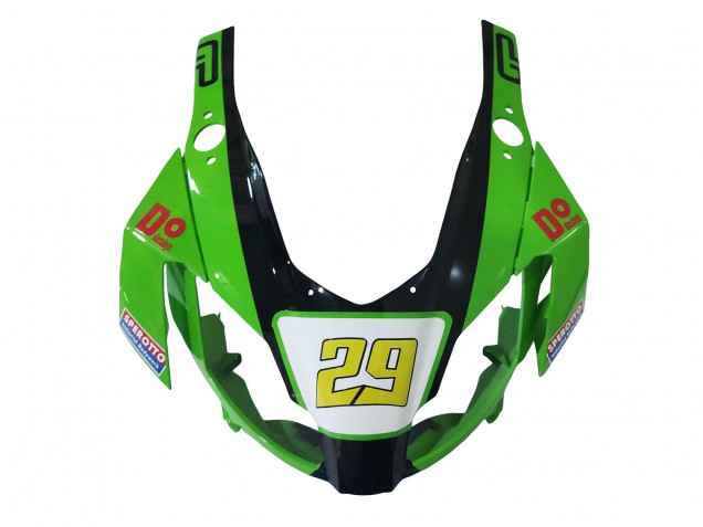 Aprilia RS125 Motorrad Verkleidung 2006-2011 - Grun Weiss Schwarz
