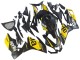 Aprilia RS4 50 125 Motorrad Verkleidung 2012-2018 - Gelb Matt Schwarz