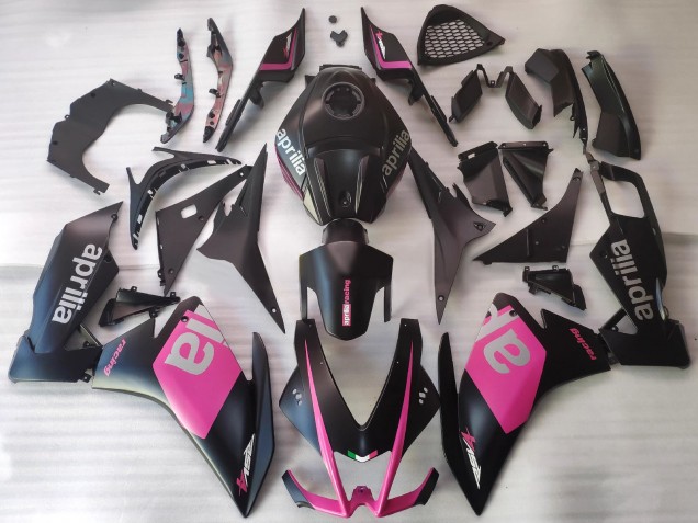 Aprilia RS4 50 125 Motorrad Verkleidung 2012-2018 - Rosa Matt Schwarz