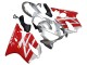 Honda CBR600 F4i Motorrad Verkleidung 2004-2007 - Silber Rot