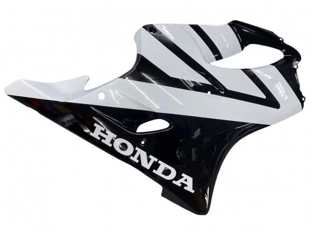 Honda CBR600 F4i Motorrad Verkleidung 2004-2007 - Weiss Glanzendes Schwarz