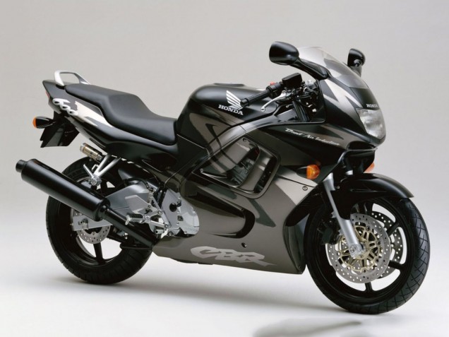 Honda CBR600 F3 Motorrad Verkleidung 1995-1996 - Grau Schwarz