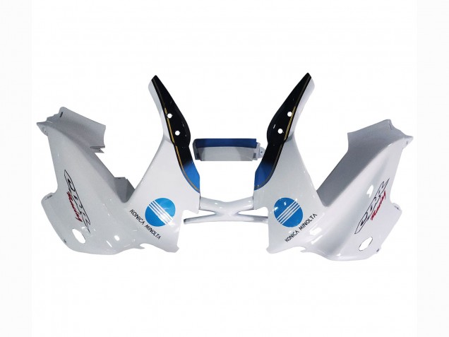 Honda CBR600 F3 Motorrad Verkleidung 1997-1998 - Weiss Blau Glanzendes Schwarz