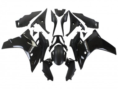 Honda CBR600F Motorrad Verkleidung 2011-2013 - Glanzendes Schwarz