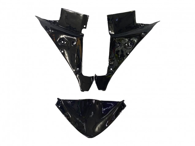 Honda CBR900RR 919 Motorrad Verkleidung 1998-1999 - Glanzendes Schwarz Weiss Aufkleber