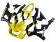 Honda CBR900RR 929 Motorrad Verkleidung 2000-2001 - Gelb Glanzendes Schwarz