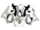 Honda CBR900RR 929 Motorrad Verkleidung 2000-2001 - Weiss Silber