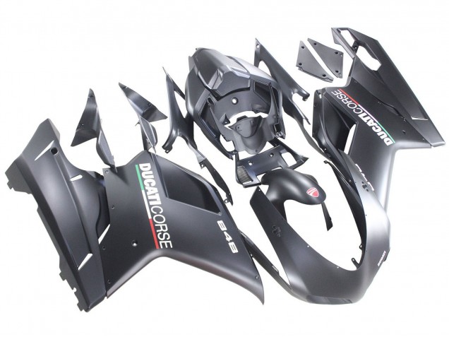 Ducati 848 Motorrad Verkleidung 2007-2014 - Matt Grau