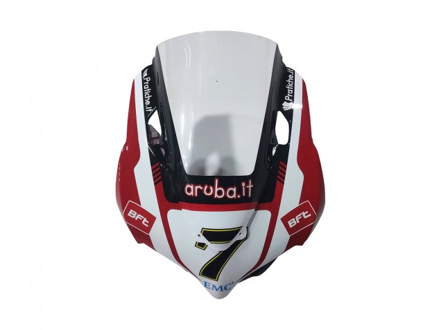 Ducati Panigale 899/1199 Motorrad Verkleidung 2011-2014 - Weiss Rot Glanzendes Schwarz Aruba.it 7