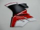 Ducati 1199 Motorrad Verkleidung 2011-2014 - Weiss Rot Matt Schwarz