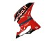 Ducati 959/1299 Motorrad Verkleidung 2015-2020 - Rot Glanzendes Schwarz Fiamm