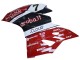 Ducati 959/1299 Motorrad Verkleidung 2015-2020 - Weiss Rot Schwarz Aruba 7