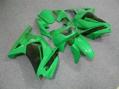 Kawasaki EX250 Motorrad Verkleidung 2008-2012 - Grun Schwarz