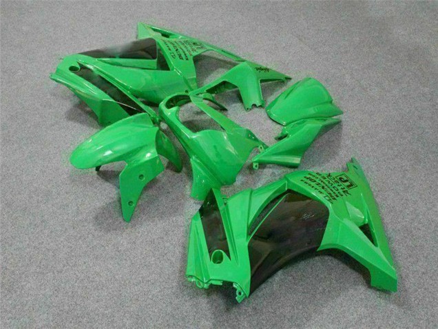 Kawasaki EX250 Motorrad Verkleidung 2008-2012 - Grun Schwarz