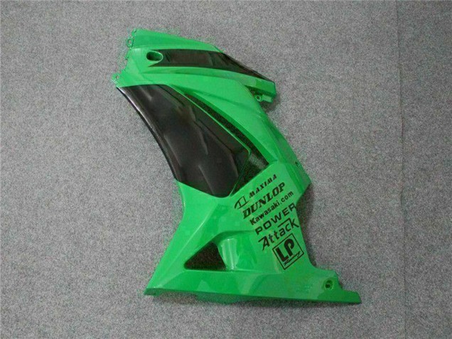 Kawasaki EX250 Motorrad Verkleidung 2008-2012 - Grun Schwarz